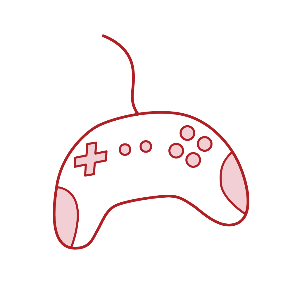 テレビゲームのコントローラーのイラスト フリーイラスト素材 Kukukeke ククケケ