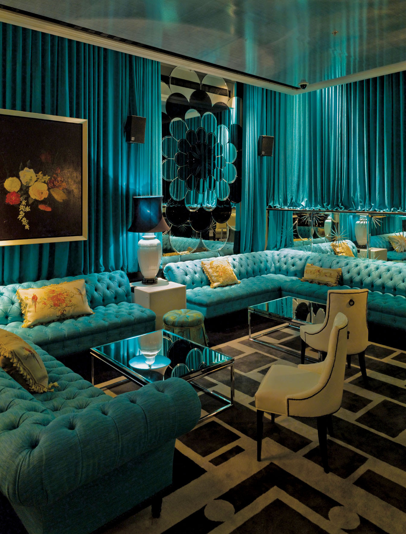 Turquoise Living Room Decor