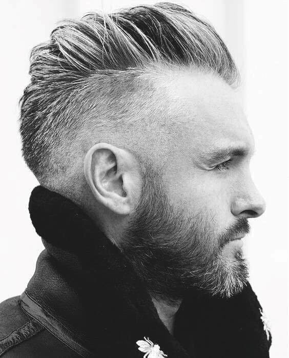 men's haircut short straight hair