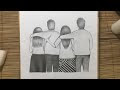 [最も人気のある！] drawing bff anime best friends boy and girl 211454