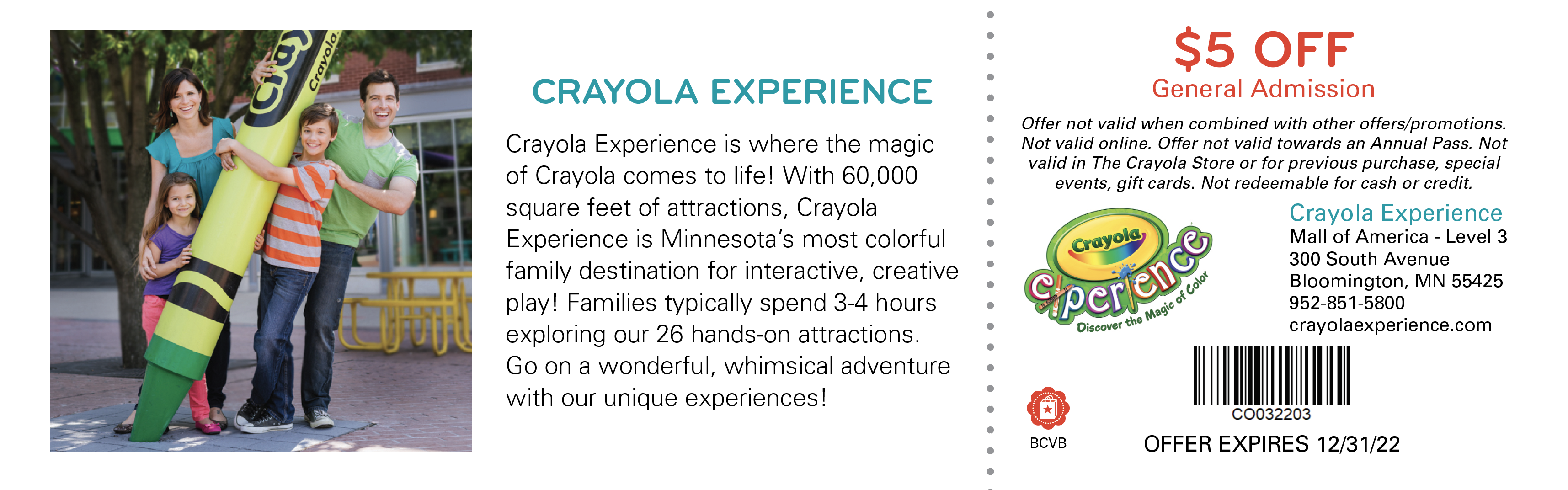 Mall of America & Bloomington Coupons |