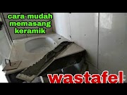 Inspiration Cara memasang keramik meja wastafel, viral!