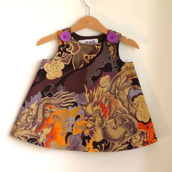 japanese tattoo baby dress