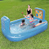Paddling Pool : The paddle, which consists of one or two blades joined to a shaft, is also used to steer the vessel.