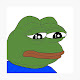 Sad Pepe On The Floor