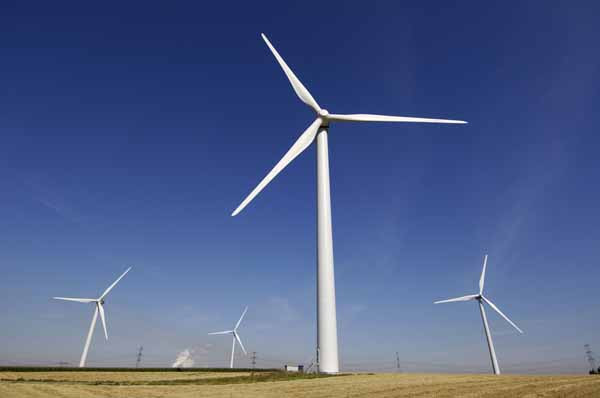 Common applications of windmills are grain milling, water 