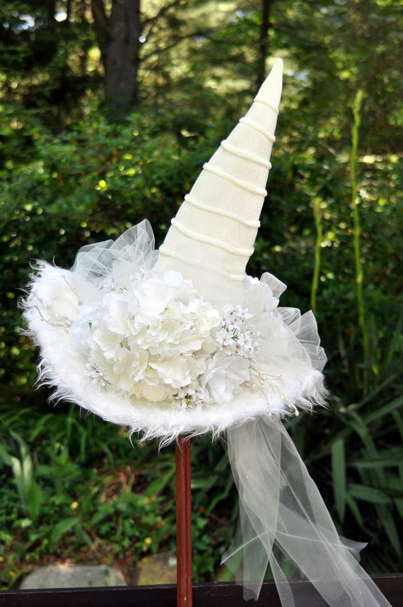 White Witch Hat  The Costume Resource
