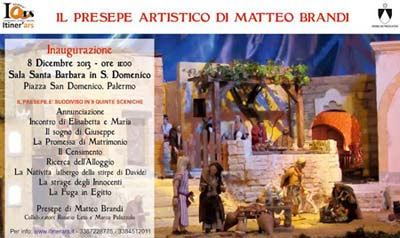 Itinerario tra i Presepi delle Provincia di Catania a 