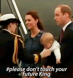 Image of funny royal baby gif