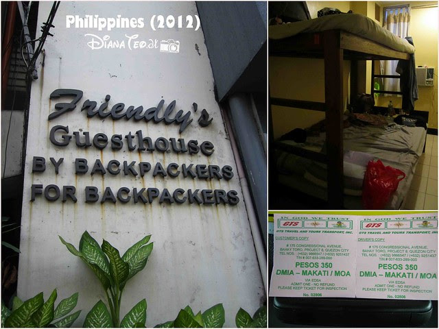 7D6N Philippines Day 1 - Friendly Guesthouse