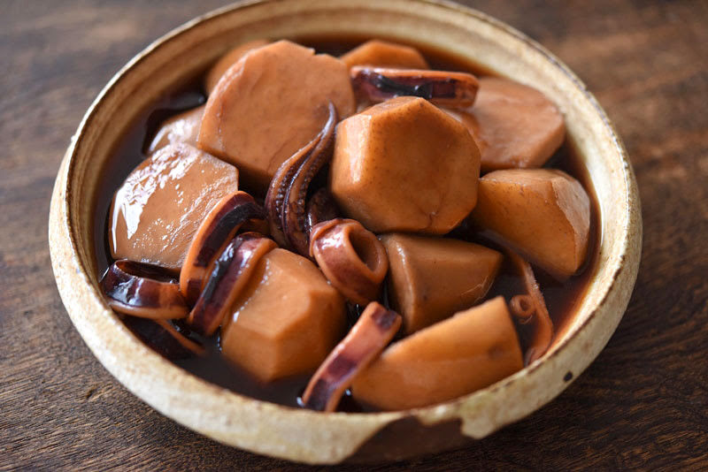 簡単うまい いかと里芋の煮物のレシピ 作り方 白ごはん Com