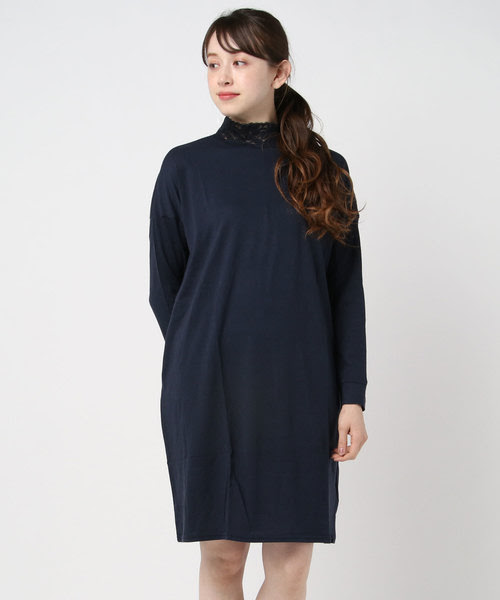 レースハイネックワンピース ワンピース Mizuiroind ミズイロインド のファッション ワンピース セール