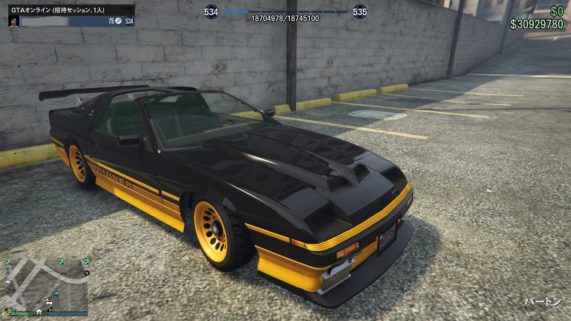 ｇｔａ５オンライン 写真集 レア車らしき者共 インドア秘密基地