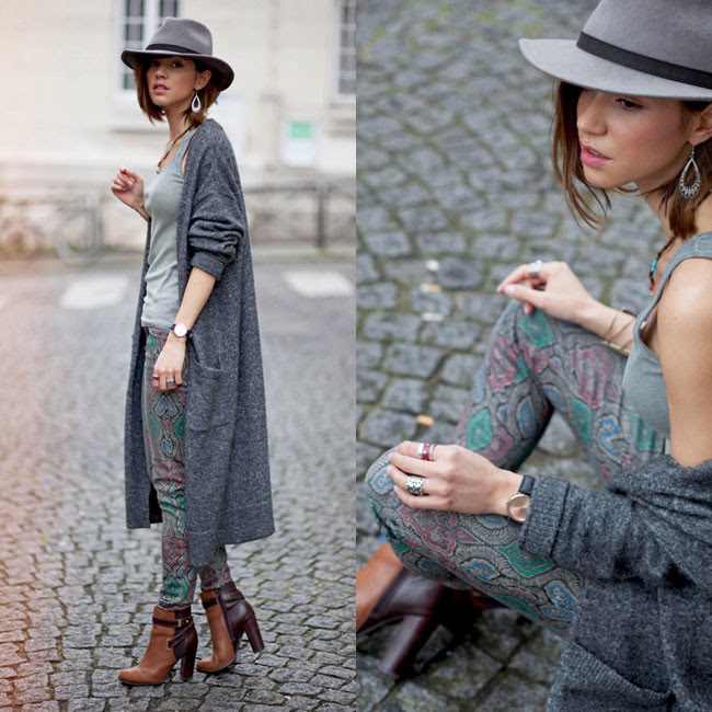 Maxi cardigan Looks Primavera Calle