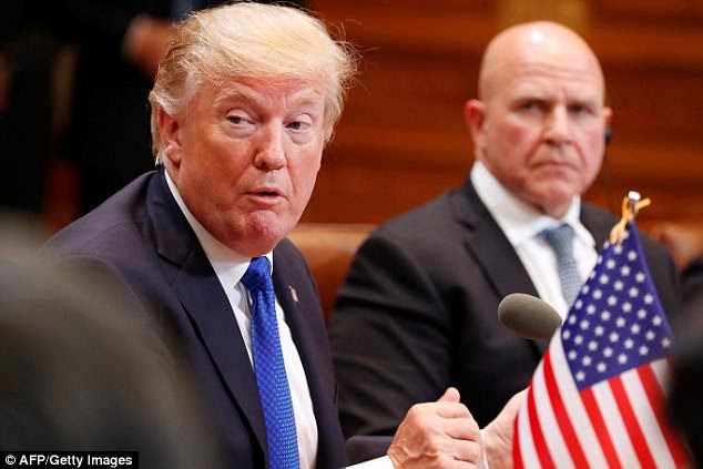 North Korea reopened a long-closed border hotline with South Korea on Wednesday, hours after U.S. President Donald Trump (pictured) appeared to mock Kim Jong Un by saying he has a 'bigger and more powerful' nuclear button than Kim does