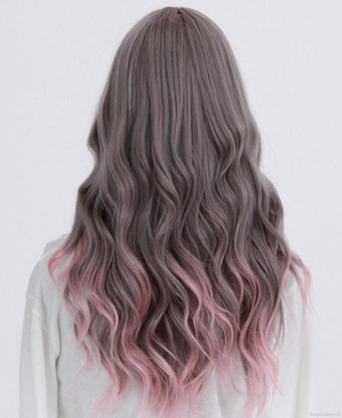 thinking about ditching the blonde ombre and going for something a little more...colorful. pink perhaps?