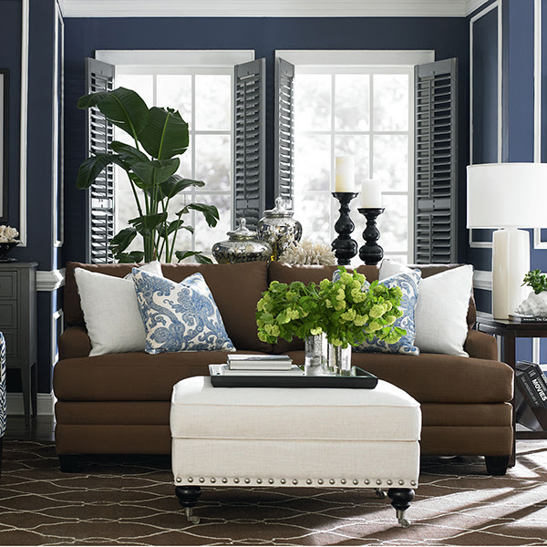 Favorite Blue Rooms With Bold Color Part 1 Patterson Decorating Group Drapes And Design Blog