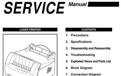 Download Link samsung ml 1430 service manual repair guide Nook PDF