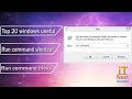 # Top 20 Projection Computer Shortcut Run Command You must know;