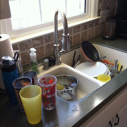 My kitchen sink today. #thenewpretty #transparency @tmwarrick @nataliefettig @cakc40