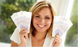woman money