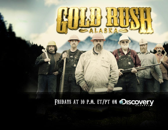 gold rush alaska logo. GOLD RUSH: ALASKA, follows six