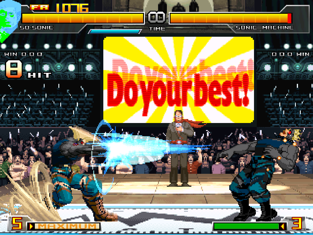 Sonic Machine Snk Street Fighter Spec Ops Mfg
