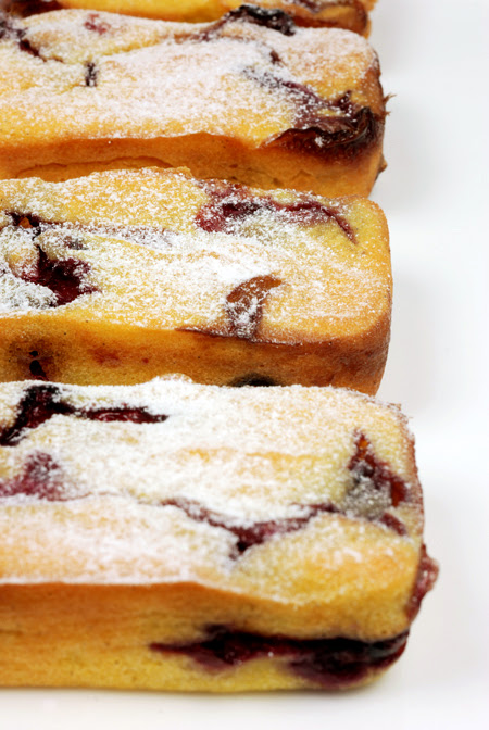 Blueberry Polenta Cakes© by Haalo