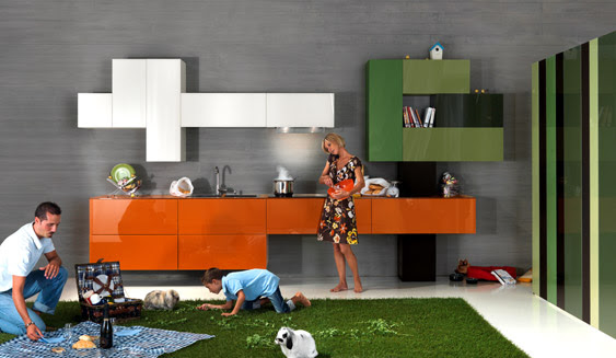 36e8 – Interesting Italian Kitchen Design by Lago | DigsDigs