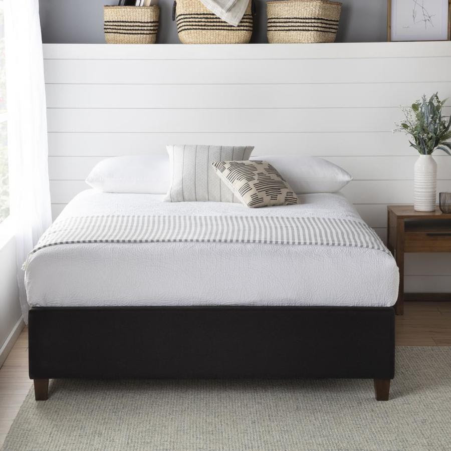 wood platform bed frame king size