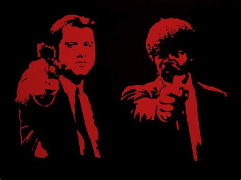wallpapers photo art pulp fiction wallpaper
