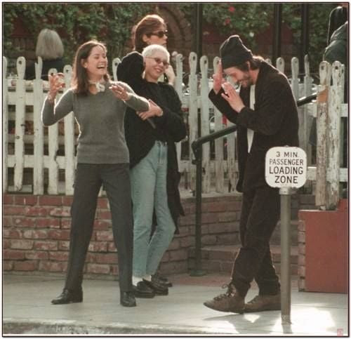MOMENTOS FELICES CON LA FAMILIA DE KEANU