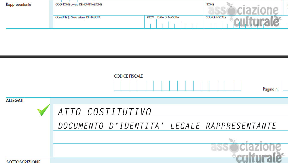 Modello Aa56 Associazione Compilazione E Attribuzione