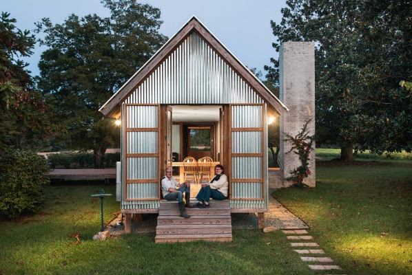 Beautifully Built Corrugated Steel Retreat in North ...
