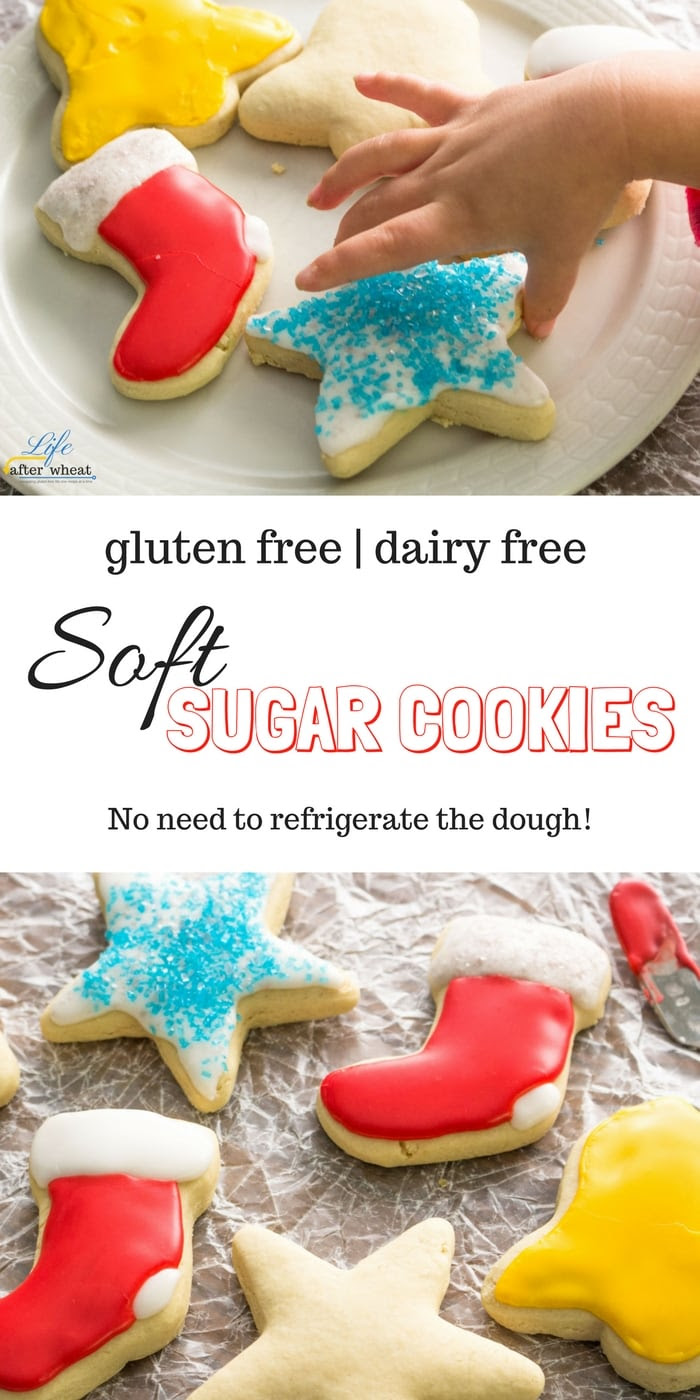 Gluten Free Soft Sugar Cookies - Life After Wheat
