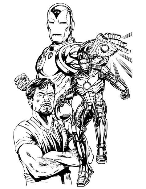 Iron man image to print and color. iron man coloring pages free printable coloring home