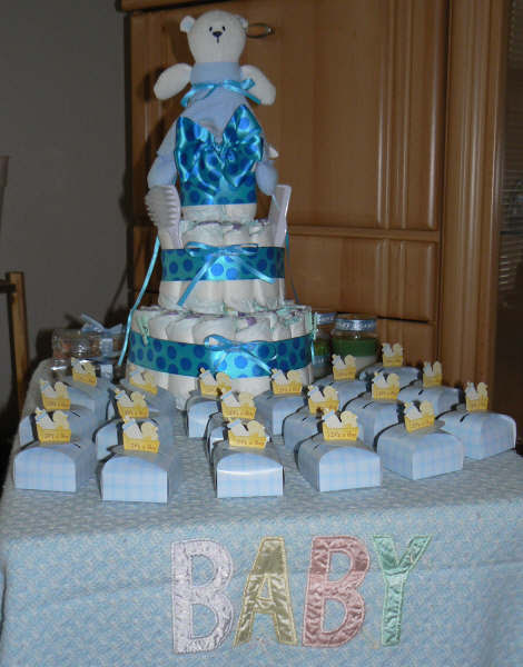 Its a Boy Baby Shower Theme, Diaper Cake & More!
