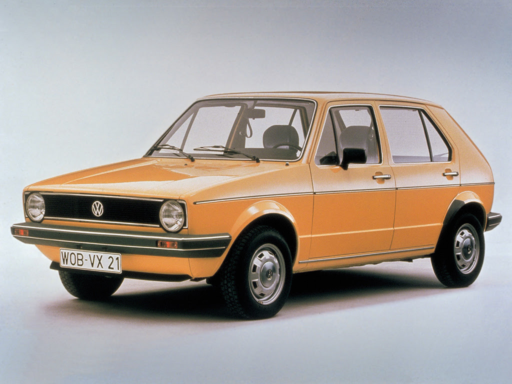 A Volkswagen Golf Mk1: isn't