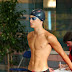 Boys In Speedo Models - Beach run race swim biathlon boy speedo sand ocean sea.