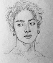 Aksesoris 27 Lukisan Jungkook Motif Minimalis