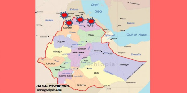 four front map