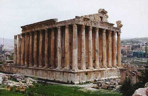 the of symbol roman god bacchus temple the of romans jupiter when gigantic began the construction of