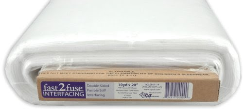 C & T Publishing Fast2fuse Interfacing: Heavyweight 10 Yd. Bolt