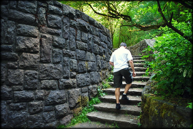 at Horsetail Falls - Columbia River Gorge