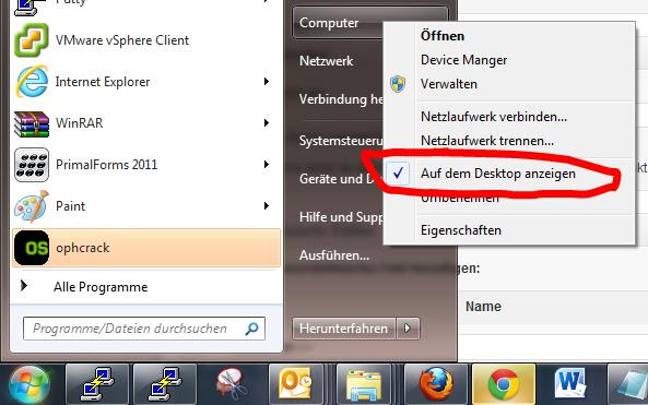 Windows 8 - Arbeitsplatz / Computer Icon auf Desktop