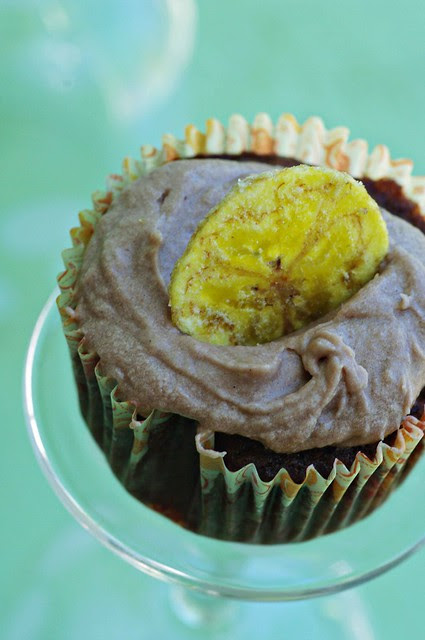 Chocolate Banana Cupcakes