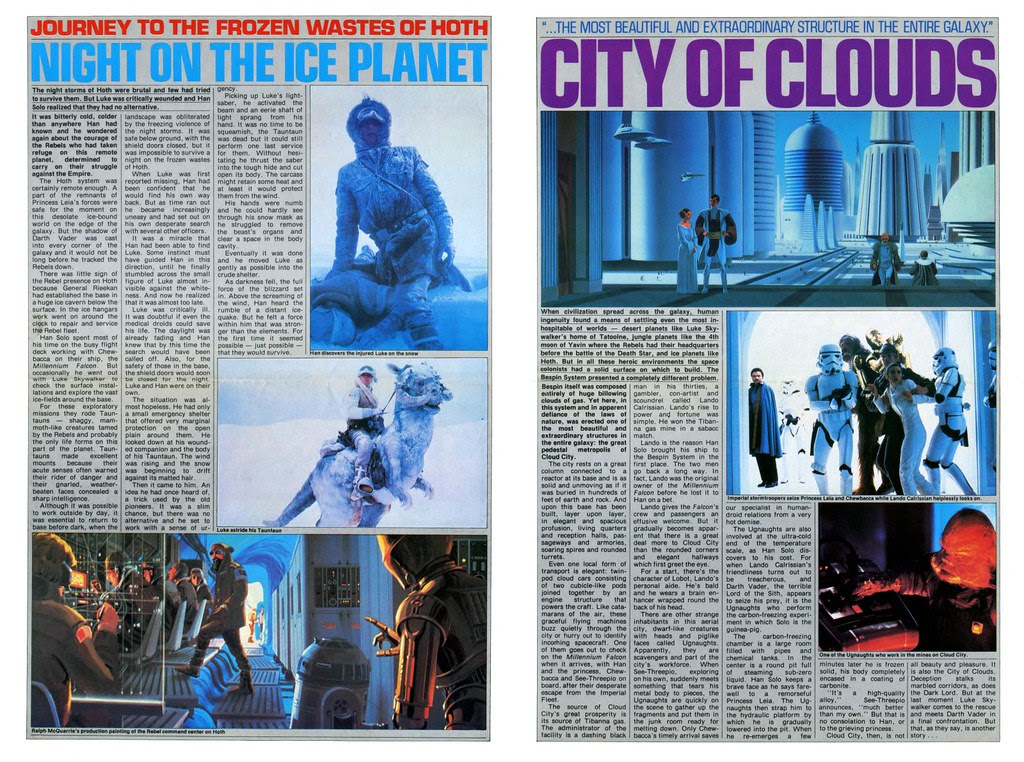 star wars empire strikes back poster magazine 1 1980