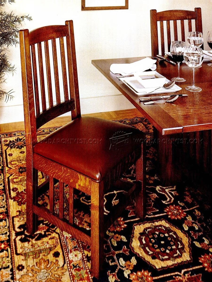 Dining Room Furniture Plans • WoodArchivist