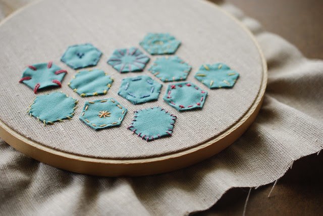 Hexagon Stitch Art