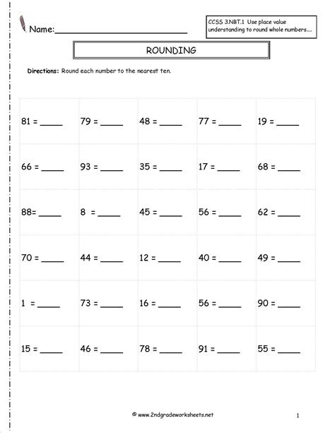  free rounding worksheets 4th grade pictures 4th grade free preschool